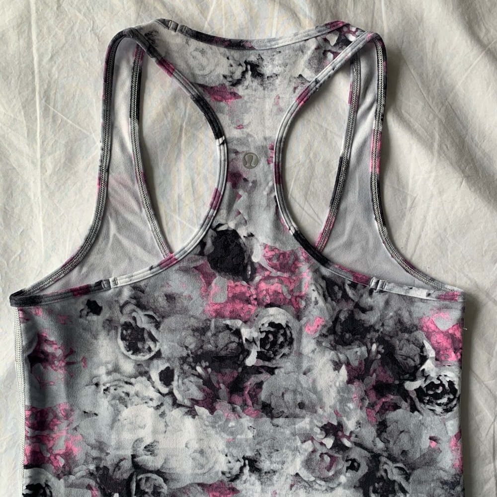 Lululemon Racerback Floral Tank - Picture 4 of 5